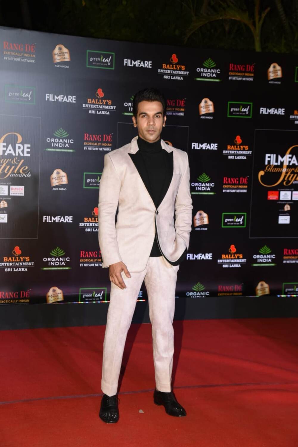 Rajkummar Rao at Filmfare Glamour and Style Awards 2019