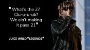 Juice Wrld Predicted His Own Death? Fans Recall &lsquo;We Ain&rsquo;t Making It Past 21&rsquo; Lyrics From American Rapper&rsquo;s Famous Song &lsquo;Legends&rsquo;