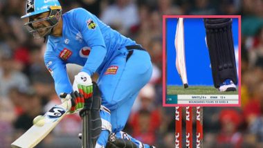 Rashid Khan Comes Up With 'Camel Bat' During Melbourne Renegades vs Adelaide Strikers BBL 2019-20 Clash