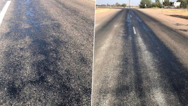 It’s So Hot in Australia That Roads Are Melting! Port Augusta City Council Shares Pics of Streets Soften Under the Sun