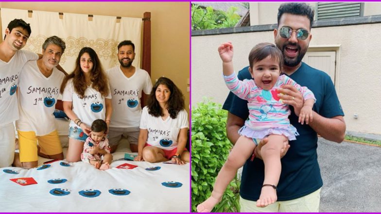 Rohit Sharma Wishes Daughter on Her Birthday, Calls Samaira Cookie Monster; View Pics