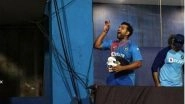 Rohit Sharma's Playful Gesture for Baby Samaira During IND vs WI 3rd T20I 2019 Is Too Cute, Mumbai Indians Share the Adorable Video