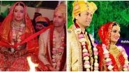 Kundali Bhagya Actress Ruhi Chaturvedi and Choti Sarrdaarni ACtor Shivendraa Om Saainiyol Tie The Knot In Jaipur (View Pics)