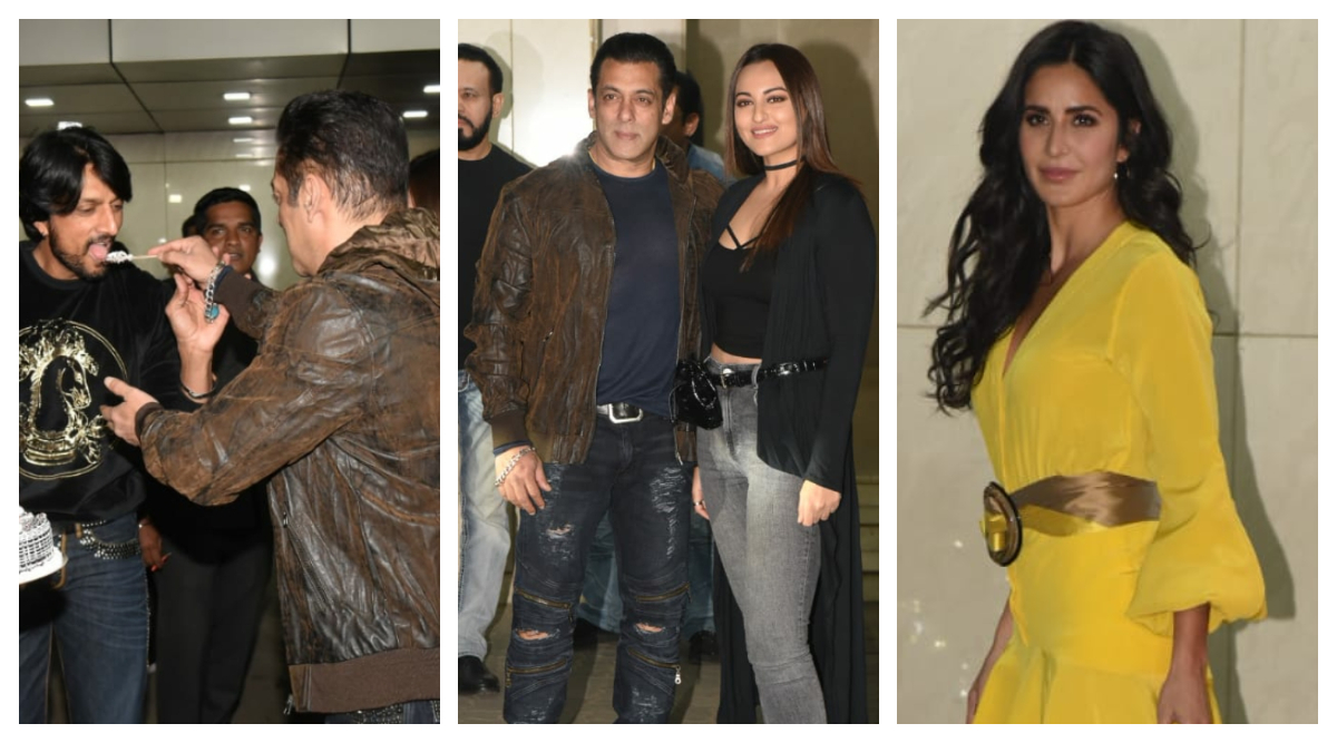 Salman Khan Birthday: Katrina Kaif, Sangeeta Bijlani, Sonakshi Sinha Arrive  For Dabangg Star's Bash (See Pics) | ðŸŽ¥ LatestLY