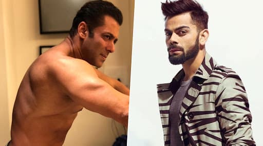 Virat Kohli topples Salman Khan from the pole spot on Forbes India's Celebrity 100 List this year. 