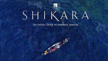 Shikara Motion Poster: Vidhu Vinod Chopra's Film On Kashmiri Pundits To Drop The Trailer On January 7, 2020 (Watch Video)
