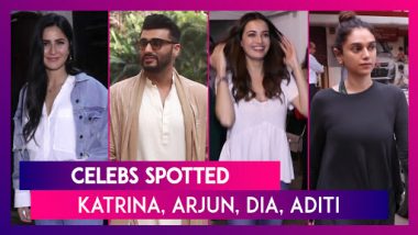 Katrina Kaif, Arjun Kapoor, Dia Mirza, Aditi Rao Hydari & Others Seen In the City | Celebs Spotted