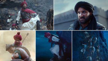 Tanhaji The Unsung Warrior Trailer 2: Ajay Devgn-Kajol Take The Valour of Marathas to Next Level And Saif Ali Khan’s Antagonist Act Is Unmissable (Watch Video)