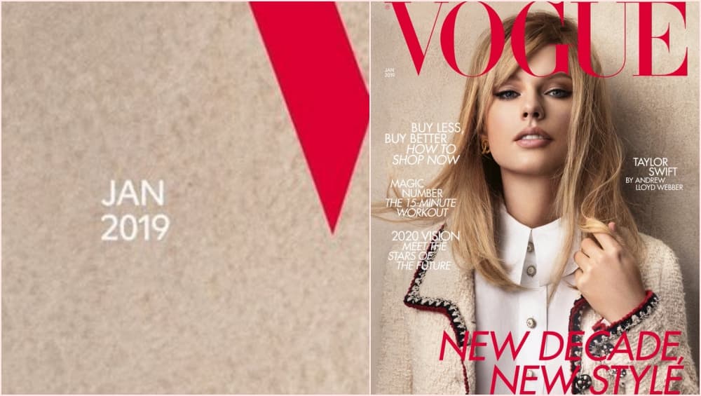 Taylor Swift Graces January 2020 Issue of British Vogue but Cover