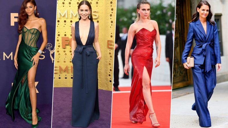 Year Ender 2019: Zendaya, Emilia Clarke, Scarlett Johansson, Katie Holmes Were Hollywood's Best Dressed Ladies and How! (View Pics)