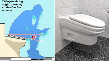 Tilted Toilet Seats: Loo Designed to Improve ‘Productivity’ Angers Netizens (View Pic)