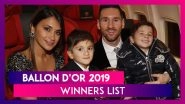 Ballon d&rsquo;Or 2019 Winners List: Lionel Messi Wins Record Sixth Ballon d&rsquo;Or, Megan Rapinoe Takes Home The Women&rsquo;s Award