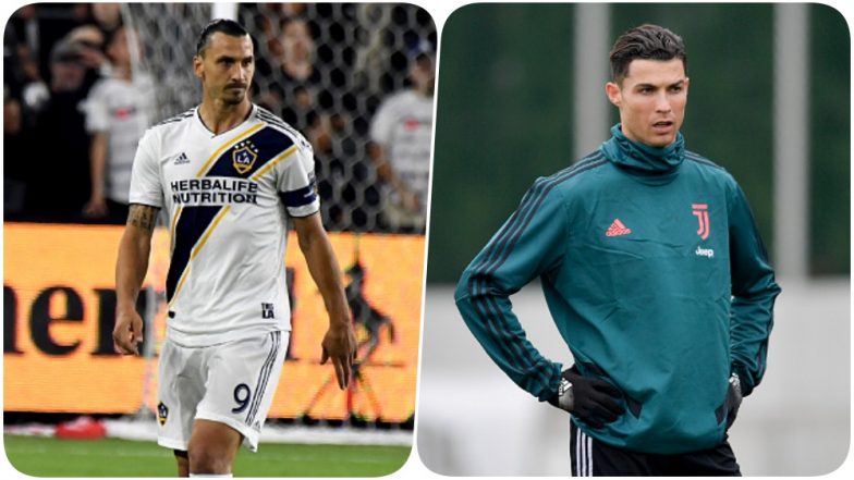 Zlatan Ibrahimovic Launches a Fresh Attack on Cristiano Ronaldo Ahead of Serie A Return, Says, ‘There Is Only One Ronaldo, the Brazilian’