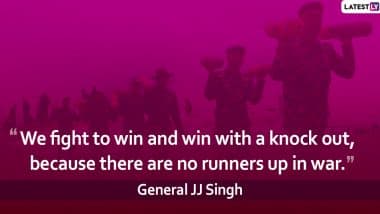 Army Day in India 2020: Best Quotes That Reflect The Valour and Values of Our Brave Army