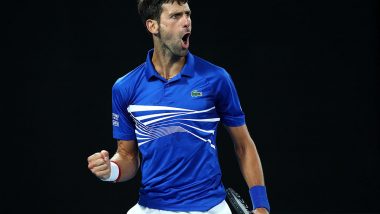 Novak Djokovic After Defeating Roger Federer in Australian Open 2020 Semi-Final: Hope I Made Him 20 Per Cent Better Player (Watch Video)