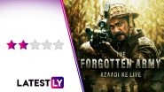 The Forgotten Army Review: Kabir Khan's Mini-Series Starring Sunny Kaushal is a Huge Missed Opportunity Even Shah Rukh Khan's Narration Doesn't Save It&nbsp;
