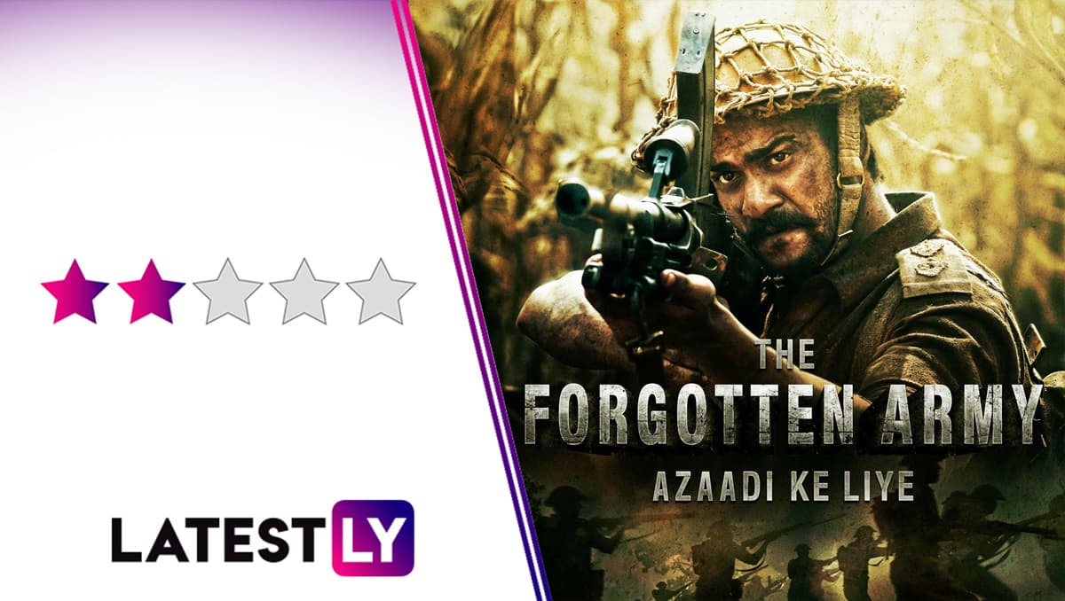 The Forgotten Army Review: Kabir Khan's Mini-Series Starring Sunny Kaushal is a Huge Missed Opportunity Even Shah Rukh Khan's Narration Doesn't Save It The Forgotten Army Review: Kabir Khan's Mini-Series Starring Sunny Kaushal is a Huge Missed Opportunity Even Shah Rukh Khan's Narration Doesn't Save It