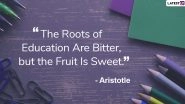 International Day of Education 2020 Images With Quotes: Best Sayings by Influential Figures to Uphold the Significance of Learning