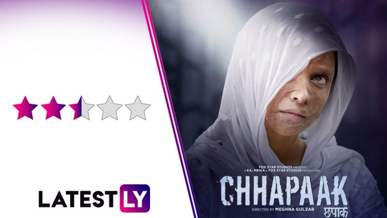 Chhapaak Movie Review: Deepika Padukone’s Solid Act and Laxmi Agarwal’s Brave Story Deserve a Stronger Film