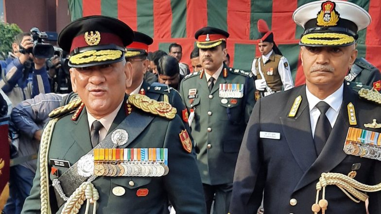 Air Defence Command's Proposal to Prepared by June 30, Says CDS General Bipin Rawat After Meeting Chiefs of Three Service Wings