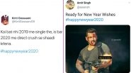 New Year 2020 Funny Memes and Jokes: From Being Single on January 1 to New Year Resolution Fails, Realistic Posts You Want on WhatsApp Instead of the Forwards