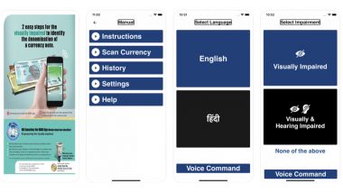 MANI Mobile App Launched by RBI to Help Visually Challenged Persons in Identifying Banknotes; Here’s How the App Works