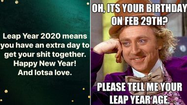 Leap Year 2020 Funny Memes and Jokes: New Year Has 366 Days and Here Are Hilarious Leap Year Posts for Extra LOLs