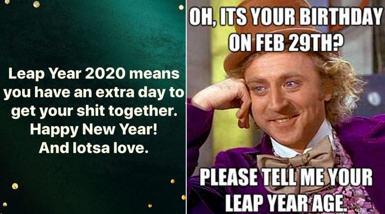 Leap Year 2020 Funny Memes and Jokes: New Year Has 366 Days and Here ...