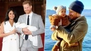Prince Harry, Meghan Markle Shares Baby Archie&rsquo;s Unseen Pics in 2019 Montage With Coldplay&rsquo;s Refreshing Song Clocks (Watch Video)