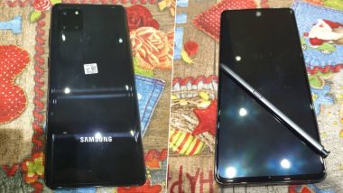 Samsung's upcoming Galaxy Note 10 Lite appears in new leaked