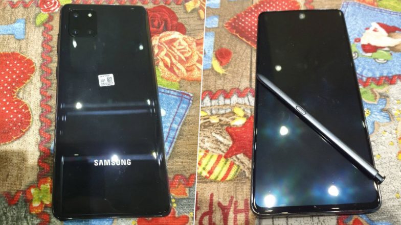 Samsung Galaxy Note 10 Lite Images Leak Online; Likely To Be Launched at CES 2020
