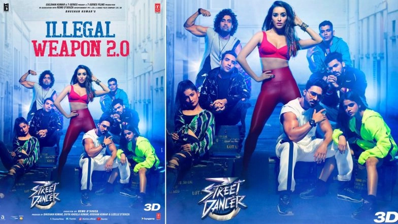 Street Dancer 3D Song Illegal Weapon 2.0 Poster: Varun Dhawan Asks Shraddha Kapoor Is She Ready to Battle?