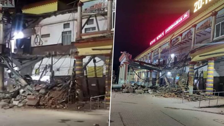 West Bengal: Portion of Bardhaman Railway Station Collapses, Several Injured