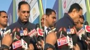 Gujarat Infant Deaths: CM Vijay Rupani Walks Away When Asked About Reports of Death Cases in Rajkot and Ahmedabad Hospitals; Watch Video
