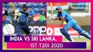 IND vs SL, 1st T20I 2020: India, Sri Lanka Series Opener Washed Out