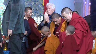 Veteran Hollywood Actor Richard Gere Attends Dalai Lama’s Session in Bodh Gaya, Bihar (View Pics)