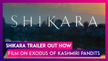 Shikara Trailer: Vidhu Vinod Chopra's Film On Mass Exodus Of Kashmiri Pandit Will Move You