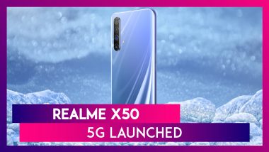 Realme X50 5G Smartphone With Dual Front Cameras Launched In China; Prices, Features & Specs