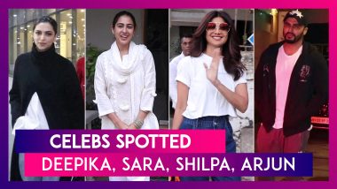 Deepika Padukone, Sara Ali Khan, Shilpa Shetty Kundra And Others Seen In The City | Celebs Spotted