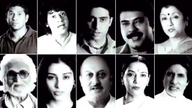Amitabh Bachchan, Sachin Tendulkar's Old 'I Am Indian' Video Goes Viral, Twitterati Say We Need a Newer Version Post Their Silence on JNU Attack