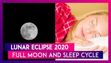 Lunar Eclipse January 2020: How the Full Moon Can Affect Your Sleep Cycle