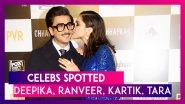 Deepika Padukone, Ranveer Singh, Kartik Aaryan And Others Seen In The City | Celebs Spotted