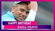 Happy Birthday Rahul Dravid: Interesting Facts About &lsquo;The Wall&rsquo; On His 47th Birthday