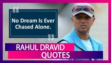 Rahul Dravid Quotes To Remember As Indian Batting Legend Turns 47