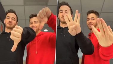 Nick Jonas and Kevin Jonas' New TikTok Video Pulling Off the Hand Dance is Too Cool to Miss! (Watch Video)