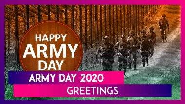 Army Day 2020 Greetings: WhatsApp Messages, Quotes, Wishes, SMS & Images To Send On January 15