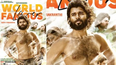 World Famous Lover New Poster: Vijay Deverakonda's 'No Abs, No Worry' Look is Unusually Hot (View Pic)