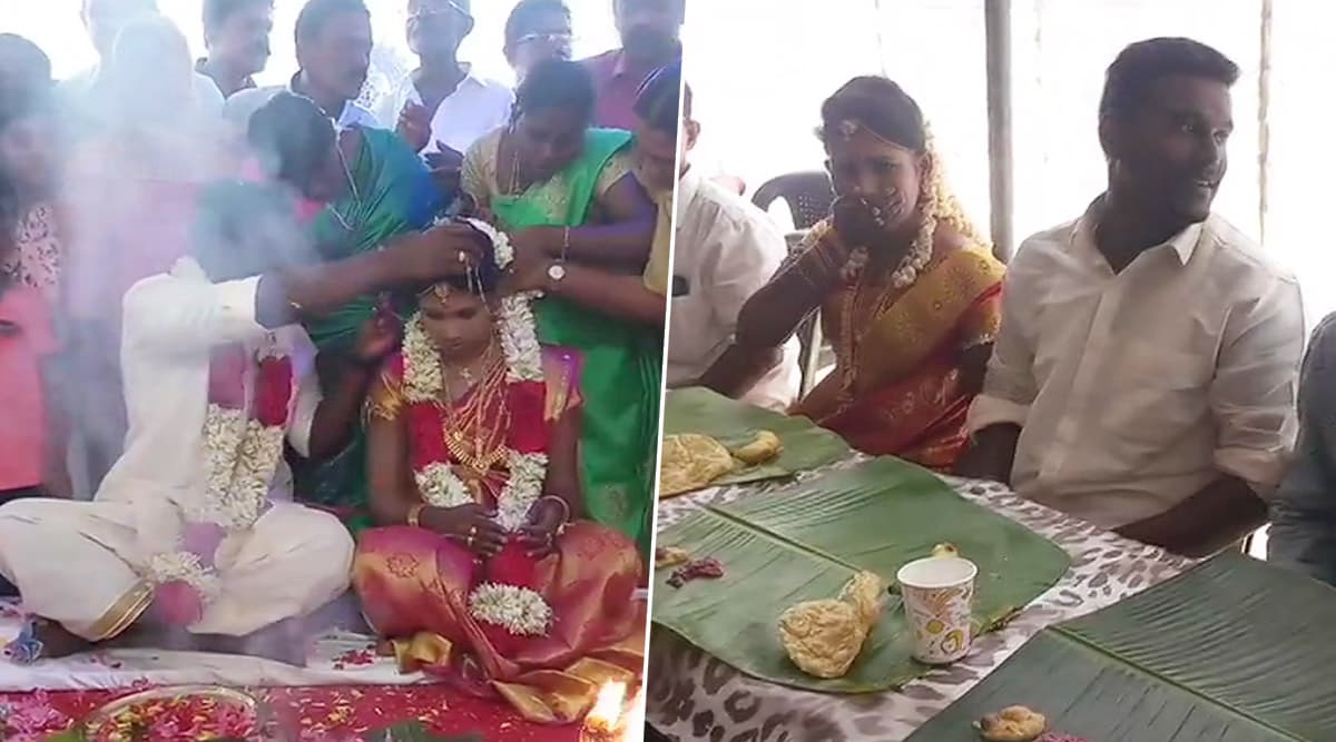 Kerala: Hindu Couple Ties Knot at Cheruvally Mosque in Alappuzha; Netizens Call it an Example of Communal Harmony Kerala: Hindu Couple Ties Knot at Cheruvally Mosque in Alappuzha; Netizens Call it an Example of Communal Harmony