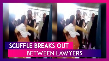 Madhya Pradesh: Scuffle Breaks Out Between Lawyers In Satna