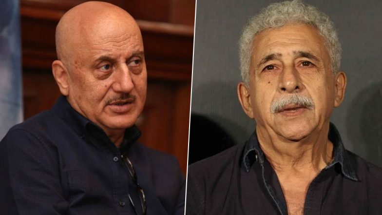 Anupam Kher Hits Back at Naseeruddin Shah for His ‘Clown’ Remark, Calls Him Frustrated (Watch Video)